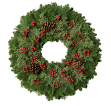 Load image into Gallery viewer, BERRY CHRISTMAS WREATH - 24"