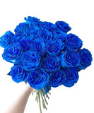 Load image into Gallery viewer, TINTED ROSE BLUE BOUQUET - bloombybunches
