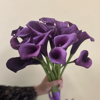 Calla Lily Mini Purple -DIY Wedding & Event Flower - Purple / 30-40CM / 10 - Flowers