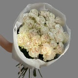 Load image into Gallery viewer, COTTON XPRESSION CREAM ROSE - Cream / 50CM / 25 - Fresh Cut Flowers