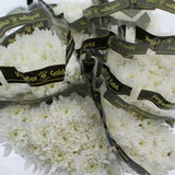 Load image into Gallery viewer, Chrysanthemum Spray Cushion White
