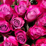 Load image into Gallery viewer, DEEP PURPLE ROSE - Purple / 50CM / 25 - Fresh Cut Flowers
