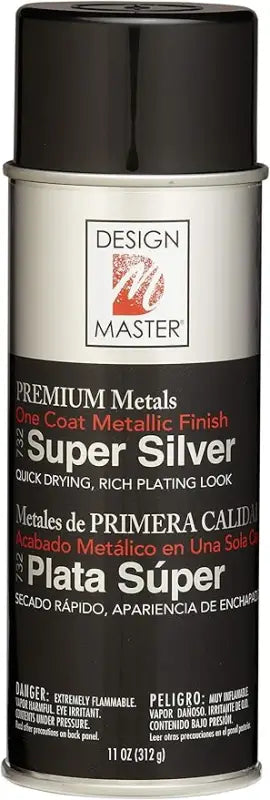 Design Master 732 Super Silver Metallic Spray - Decorative