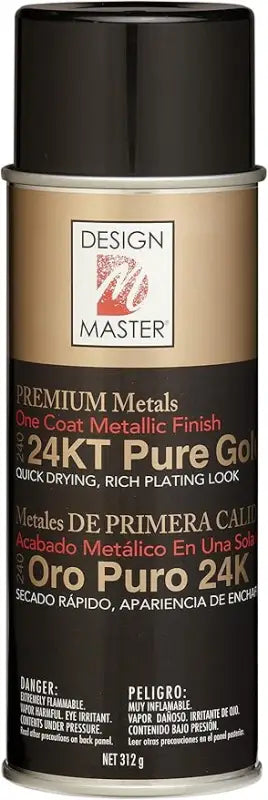 DESIGN MASTER No.240 24-Carat Pure Gold Metallic Spray - Decorative