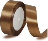 Load image into Gallery viewer, Double Face Satin Ribbon – 1-1/2 Inch x 50 Yards - Chocolate - Ribbons