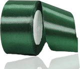 Load image into Gallery viewer, Double Face Satin Ribbon – 1-1/2 Inch x 50 Yards - Dark Green - Ribbons