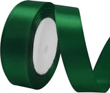 Load image into Gallery viewer, Double Face Satin Ribbon – 1-1/2 Inch x 50 Yards - Forest Green - Ribbons
