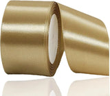 Load image into Gallery viewer, Double Face Satin Ribbon – 1-1/2 Inch x 50 Yards - Gold - Ribbons