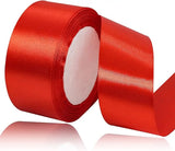 Load image into Gallery viewer, Double Face Satin Ribbon – 1-1/2 Inch x 50 Yards - Red - Ribbons