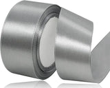 Load image into Gallery viewer, Double Face Satin Ribbon – 1-1/2 Inch x 50 Yards - Silver Grey - Ribbons