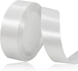 Load image into Gallery viewer, Double Face Satin Ribbon – 1-1/2 Inch x 50 Yards - White - Ribbons
