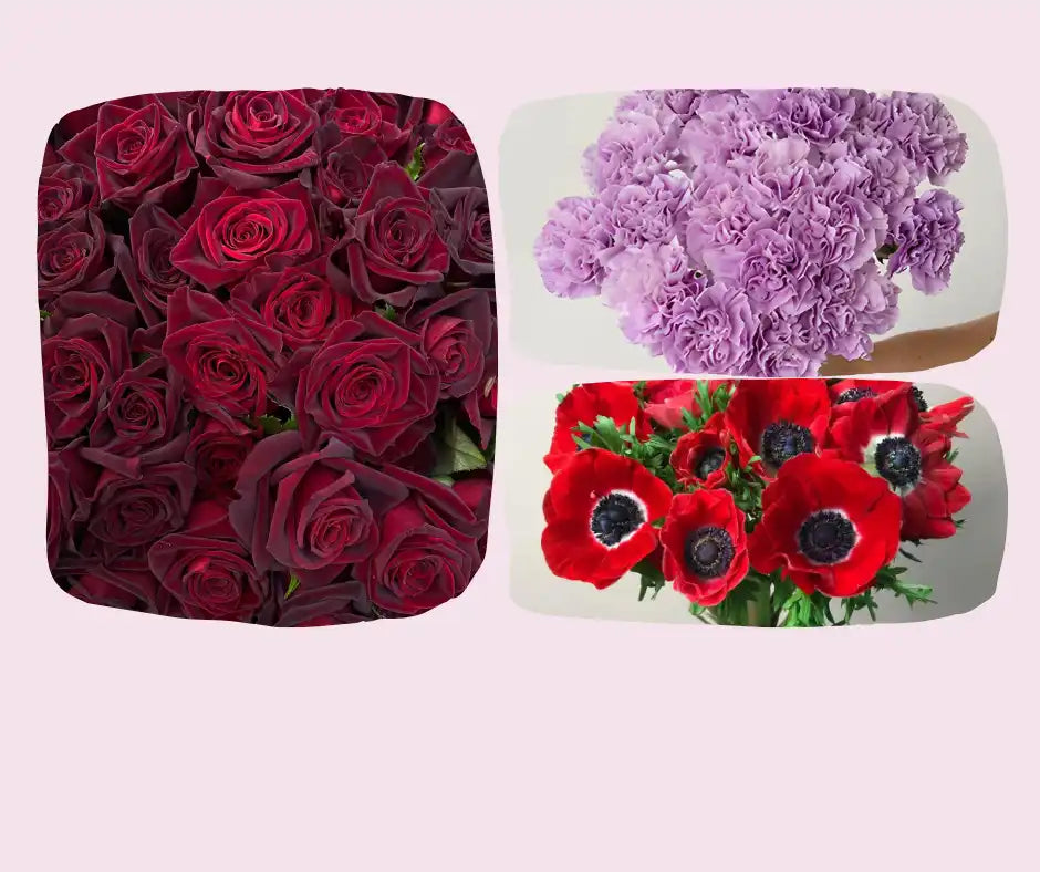 Floral collage.