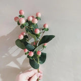 Load image into Gallery viewer, HYPERICUM BERRIES PINK- DIY Wedding &amp; Events Flowers - Pink / 50CM / 10 - Fresh Cut Flowers