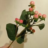 Load image into Gallery viewer, HYPERICUM BERRIES PINK- DIY Wedding &amp; Events Flowers - Pink / 50CM / 10 - Fresh Cut Flowers