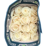 Load image into Gallery viewer, ROSE PLAYA BLANCA WHITE 50CM - bloombybunches