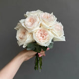 Load image into Gallery viewer, WHITE O’HARA GARDEN ROSE - White / 25 - Fresh Cut Flowers