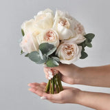 Load image into Gallery viewer, WHITE O’HARA GARDEN ROSE - White / 25 - Fresh Cut Flowers
