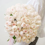 Load image into Gallery viewer, WHITE O’HARA GARDEN ROSE - White / 25 - Fresh Cut Flowers