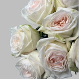 Load image into Gallery viewer, WHITE O’HARA GARDEN ROSE - White / 25 - Fresh Cut Flowers