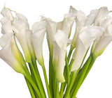 Load image into Gallery viewer, Boquet of CALLA LILY LARGE WHITE - OPEN CUT - bloombybunches.ca
